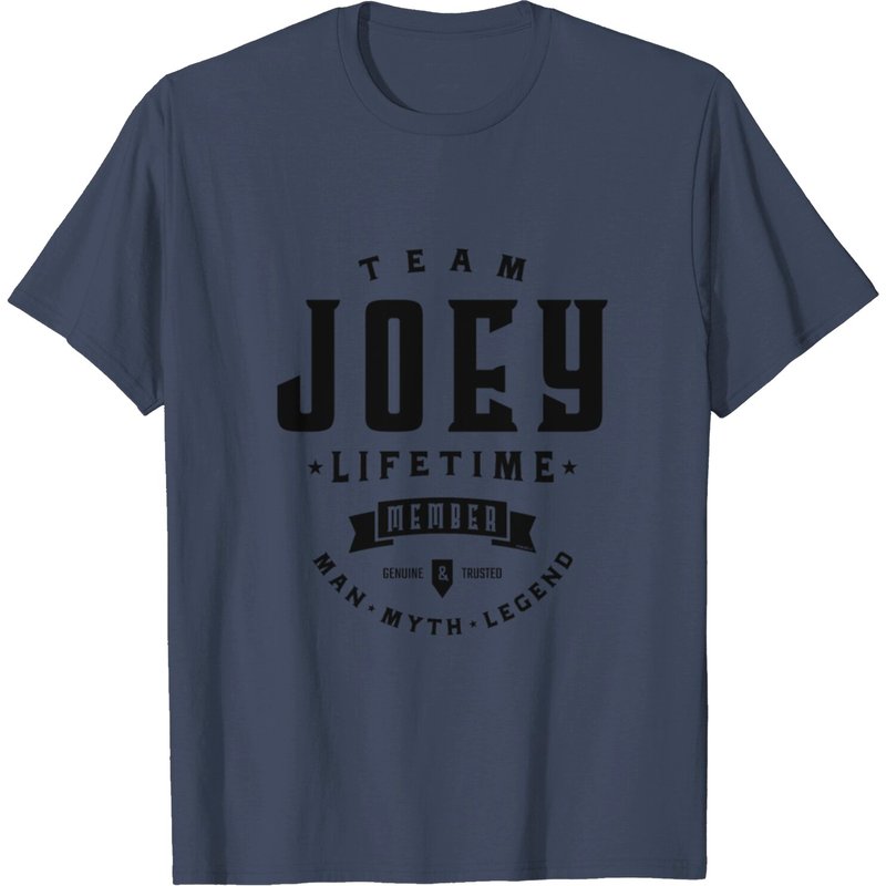 T-shirt Team Joey pour hommes en bleu royal — T-shirts pour hommes