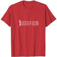 T-Shirt Justice Pour Johnny Depp pour Hommes — T-shirts pour hommes