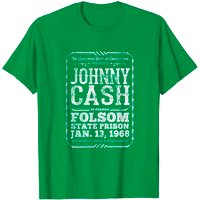 T-shirt Johnny Cash At Folsom Prison pour hommes — T-shirts pour hommes