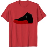Jordan 12 Flu Game T-Shirt for Men