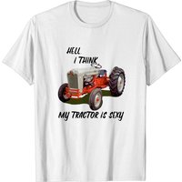 T-Shirt Jubilee Tractor pour Hommes en Noir — T-shirts pour hommes
