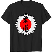 T-shirt Judo Kodokan pour hommes en noir — T-shirts pour hommes