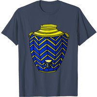 Vase 5 T Shirt for Men in Black