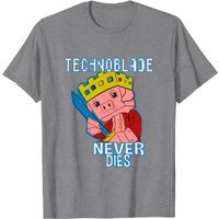 T-Shirt Technoblade Never Dies pour Hommes
