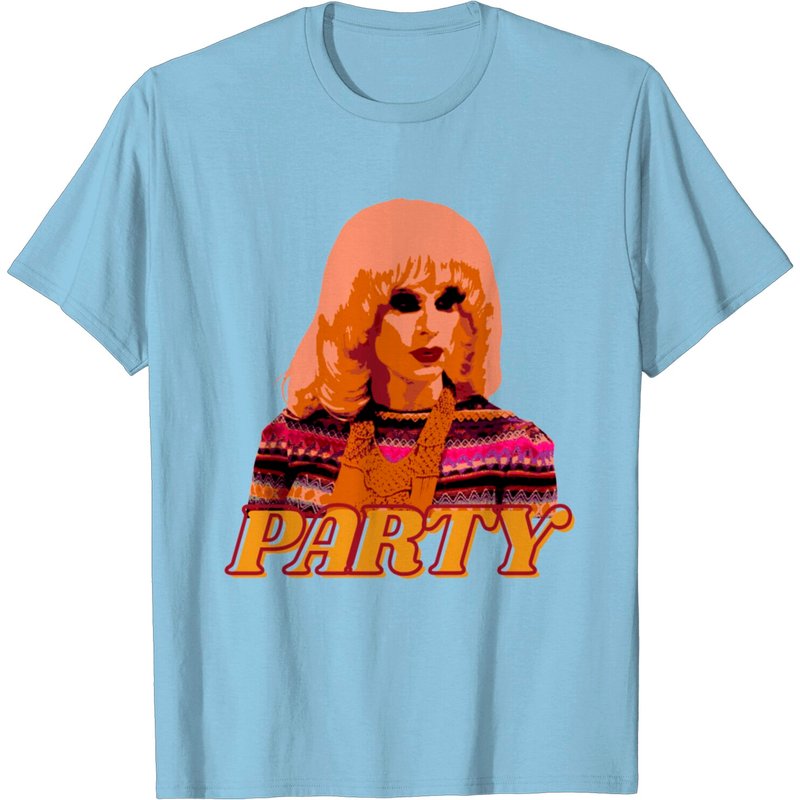 T-shirt Party pour hommes Katya Zamo en noir