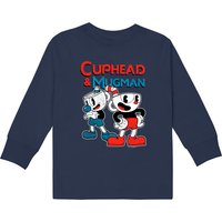 T-shirts à manches longues Cuphead & Mugman pour enfants