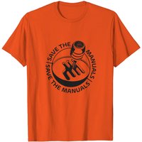 Save The Manuals Shift Transmission T-Shirt for Men