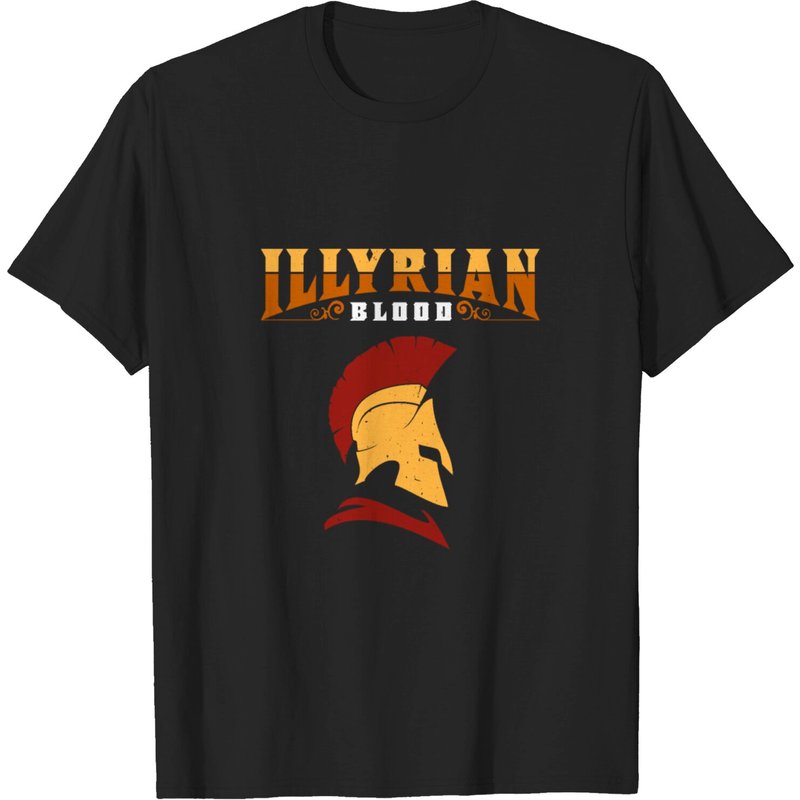 T-Shirt Illyrian Albanie Kosovo pour hommes — T-shirts pour hommes