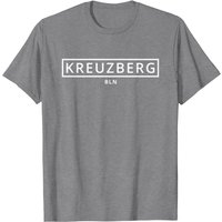 T-Shirt pour hommes Kreuzberg Berlin en noir — T-shirts pour hommes
