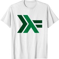 Haskell Lambda Logo T-Shirt for Men in Black — Mens T Shirts