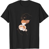T-Shirt Latte Art Latte Macchiato Barista pour Hommes — T-shirts pour hommes