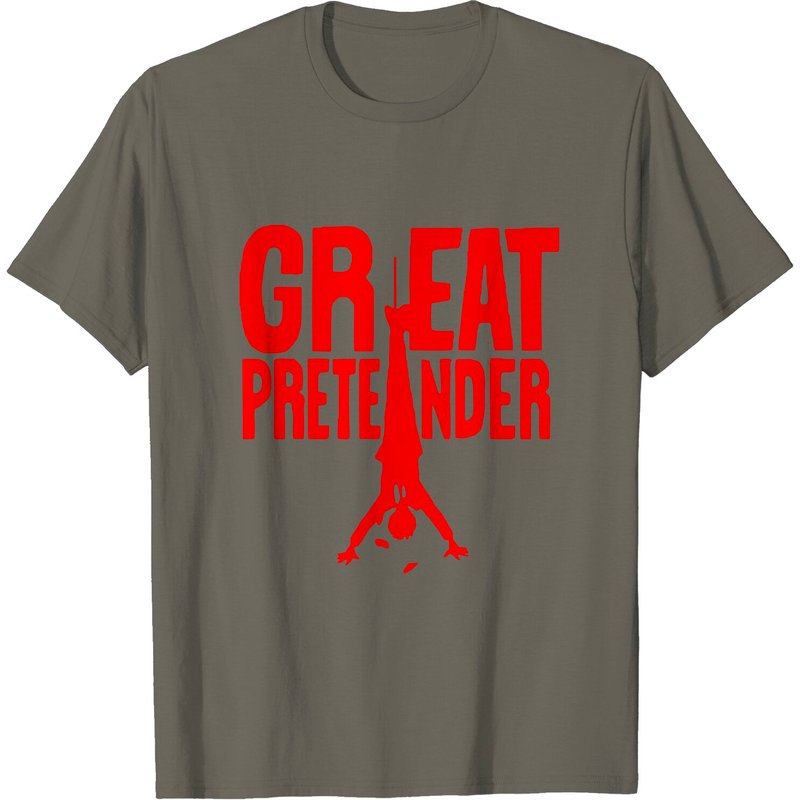 T-Shirt Great Pretender 5 pour hommes en noir — T-shirts pour hommes