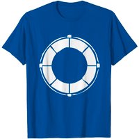 T-shirt Lifebelt Life Buoy pour hommes en noir — T-shirts pour hommes