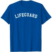 Lifeguard T Shirt for Men in Black