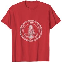 Thc University T Shirt for Men - Black