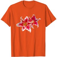T-shirt pour hommes avec motif de lys Stargazer — T-shirts pour hommes