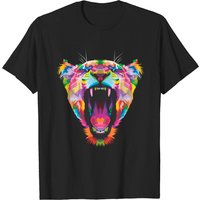 Lioness Men's T Shirt in Black