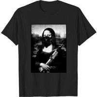Mona Lisa OG T Shirt for Men in Black — Mens T Shirts