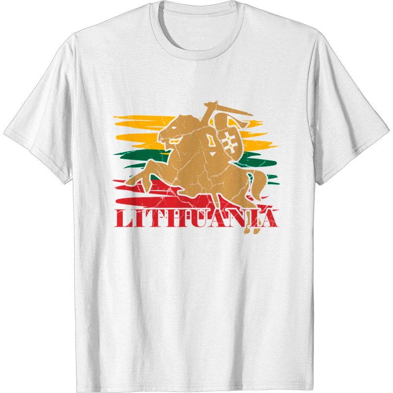 T-Shirt cadeau lituanien Vilnius pour hommes