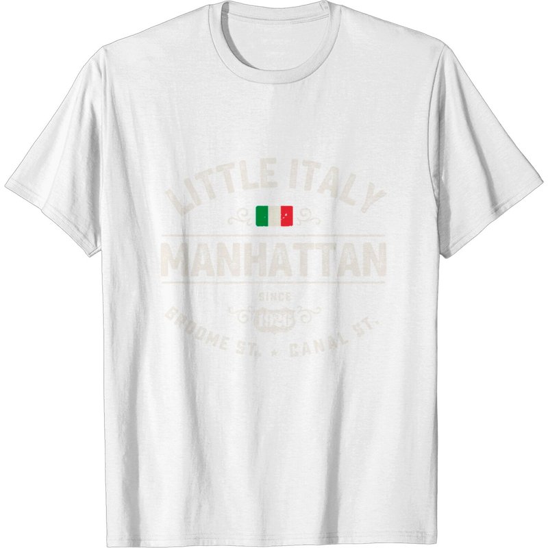 T-Shirt Manhattan Little Italy NY pour hommes — T-shirts pour hommes