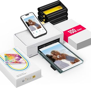 Liene 4x6'' Portable Photo Printer for iPhone and Android