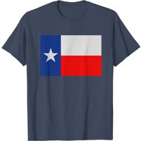 T-Shirt Drapeau du Texas Lone Star pour Hommes en Noir — T-shirts pour hommes