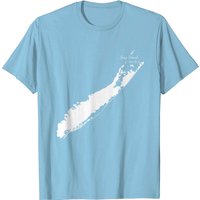 T-Shirts Blancs 2 pour Hommes Long Island New York — T-shirts pour hommes