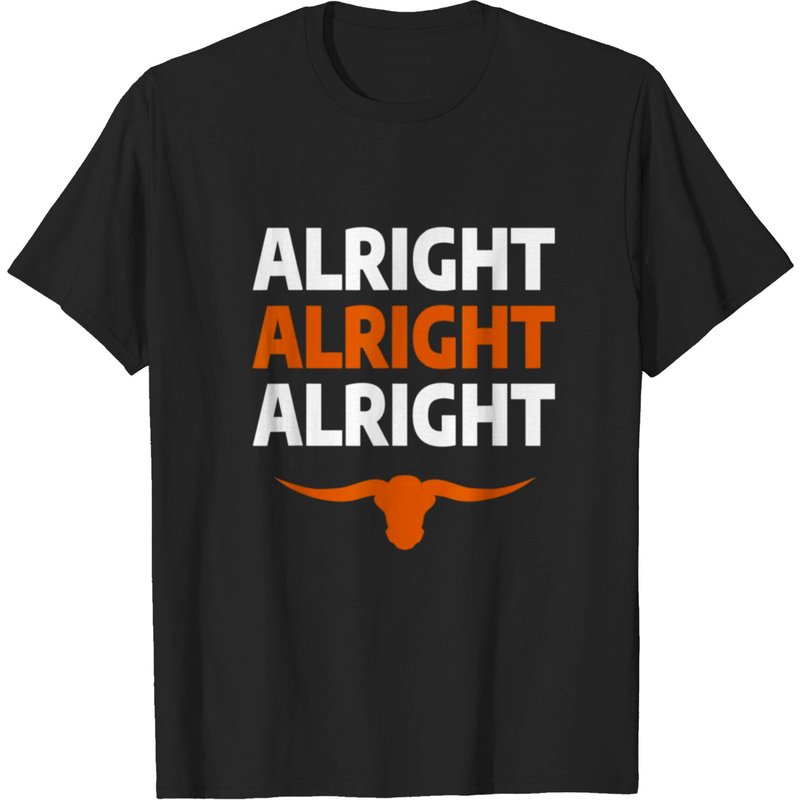 T-shirt de football Texas Long Horn pour hommes