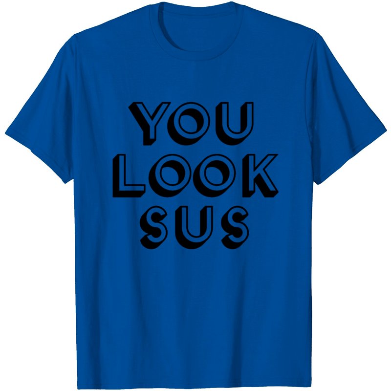 T-Shirt You Look Sus pour hommes — T-shirts pour hommes