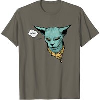 Lying Cat T Shirt for Men
