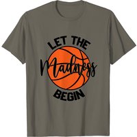Basketball Madness T Shirt for Men