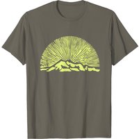 Magic Mushroom Spore Print T-Shirt for Men
