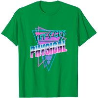 T-shirt d'entraînement Let's Get Physical Rad des années 80 pour hommes