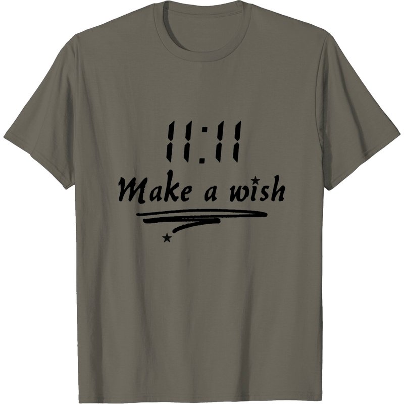 T-shirt Make A Wish pour hommes en bleu royal — T-shirts pour hommes