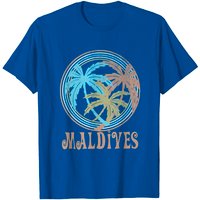 T-Shirt Maldives pour Hommes en Noir — T-shirts pour hommes