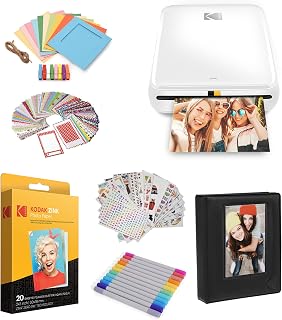 KODAK Step Wireless Mobile Photo Printer with Zink Technology