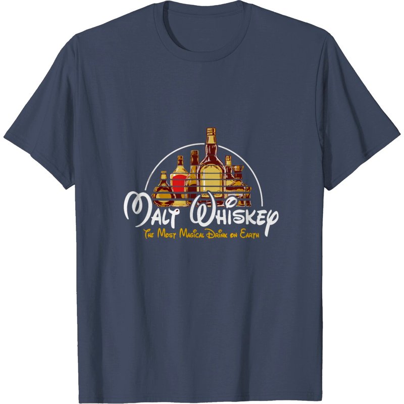 T-Shirt Malt Whiskey pour hommes - Noir — T-shirts pour hommes