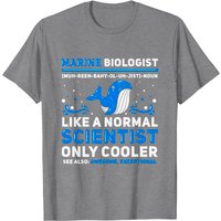 Marine Biologist Definition Marine Biology T-Shirt for Men