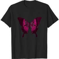 T-shirt Butterfly Maroon et Rose pour Hommes — T-shirts pour hommes