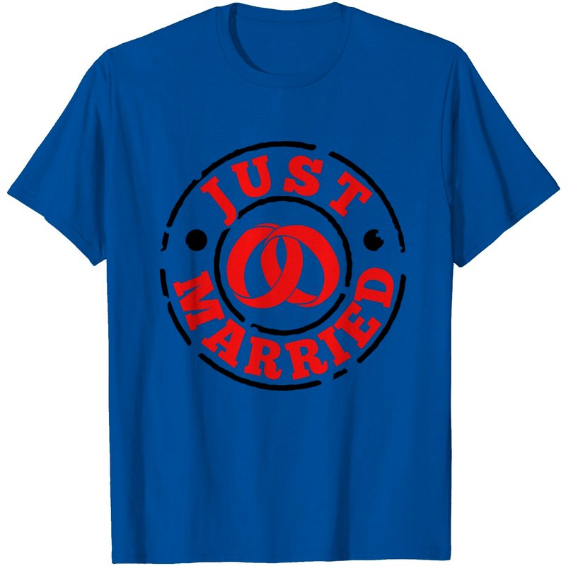 T-Shirt Just Married pour hommes — T-shirts pour hommes