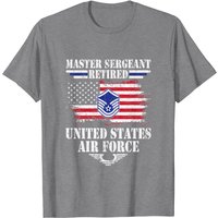 T-Shirt de Retraite Militaire pour Homme Master Sergeant — T-shirts pour hommes