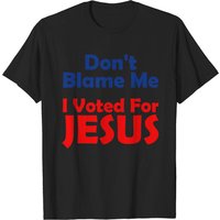 T-Shirt I Voted For Jesus pour hommes — T-shirts pour hommes