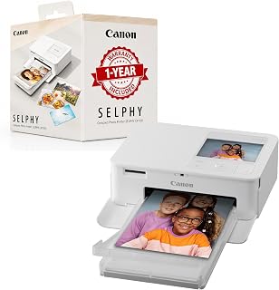 Canon SELPHY CP1500 Compact Wireless Photo Printer with LCD Display