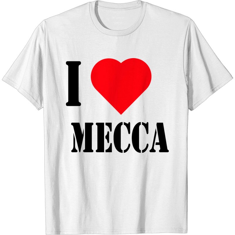T-shirt I Love Mecca pour hommes — T-shirts pour hommes