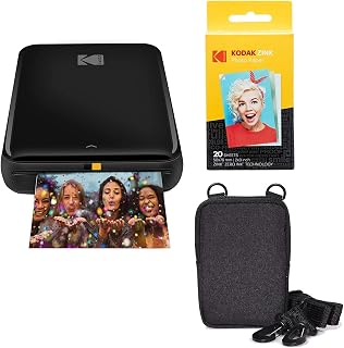 Kodak Step Wireless Mobile Photo Mini Printer (Black)