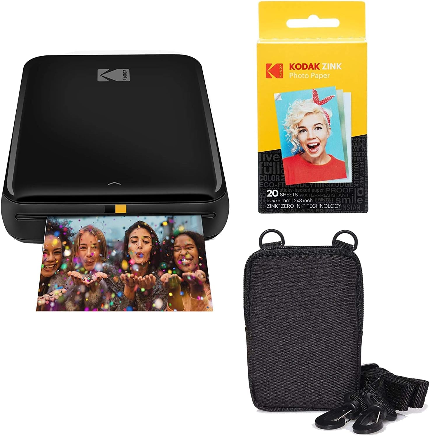 Imprimante photo mobile sans fil Kodak Step (Noire) — Imprimante photo