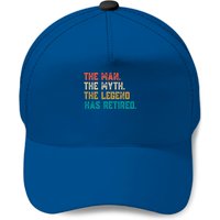 Retired The Man Myth Legend Baseball Cap — Baseball Cap