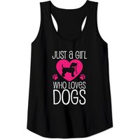 Juste une fille qui aime les chiens - Débardeur pour hommes — T-shirts pour hommes