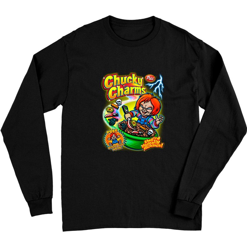 Chucky Charms V2 - Chucky - T-Shirt à Manches Longues Unisexe — T-shirts pour hommes