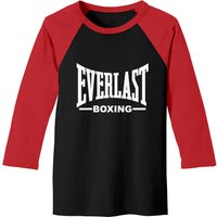 Everlast Boxing Baseball Tees for Men - Black/Red